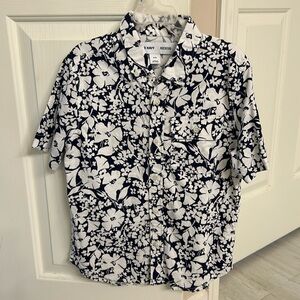Boys Old Navy Short Sleeve Button Down Shirt Size 8